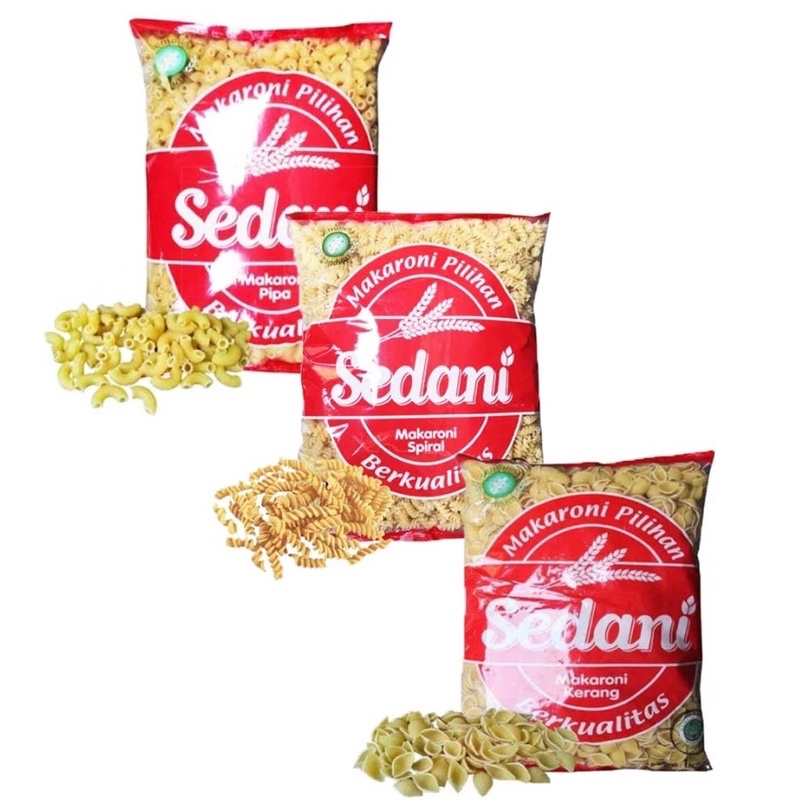 

SEDANI MAKRONI1KG SEDANI SPAGHETTI 1 KG– (Citra Rasa)