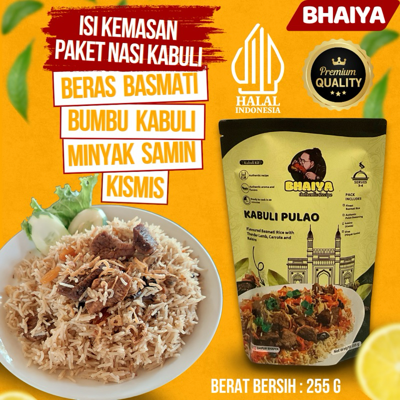 

Bhaiya Kabuli Pulao Kit - Paket Nasi Kebuli