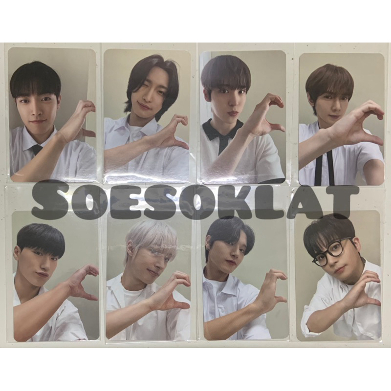 [WAJIB PAKAI TAMBAHAN PACKING] ATEEZ X NACIFIC PHOTOCARD R6 (PC+id) Hongjoong Seonghwa Yunho Yeosang