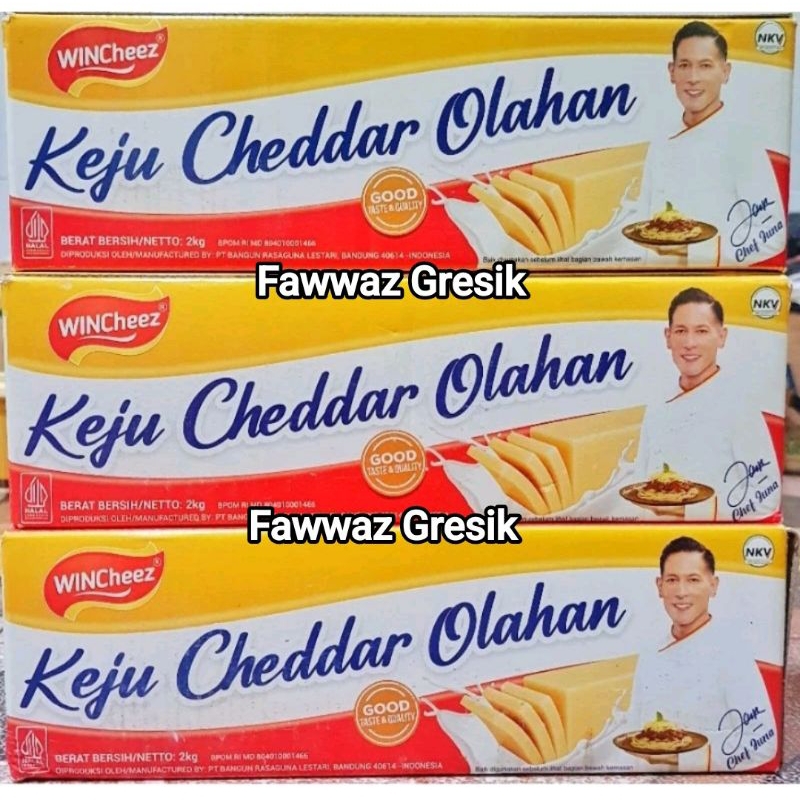 

KEJU WINCHEEZ 2Kg / KEJU Cheddar WIN CHEESE 2 KG