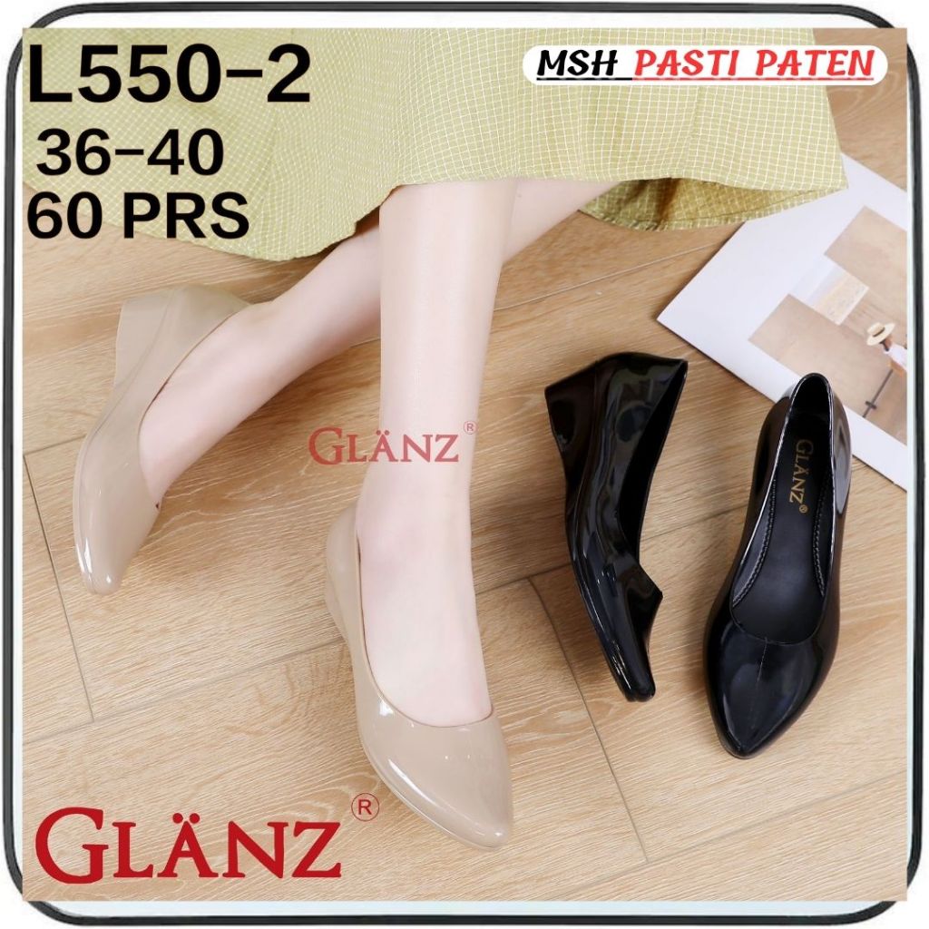 Flatshoes Jelly/Pantofel Formal Sepatu Flatshoes Jelly/Pantofel Formal Wanita/Sepatu Kerja
