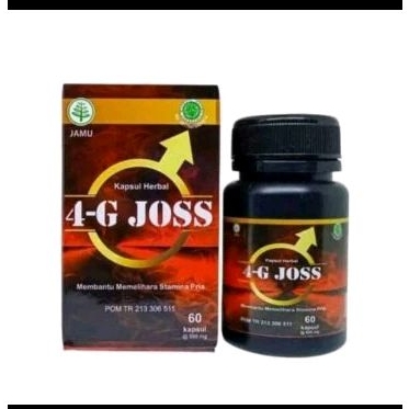 Terlaris Dan Terbaru Obat Herbal 4-G Joss Khusus Pria