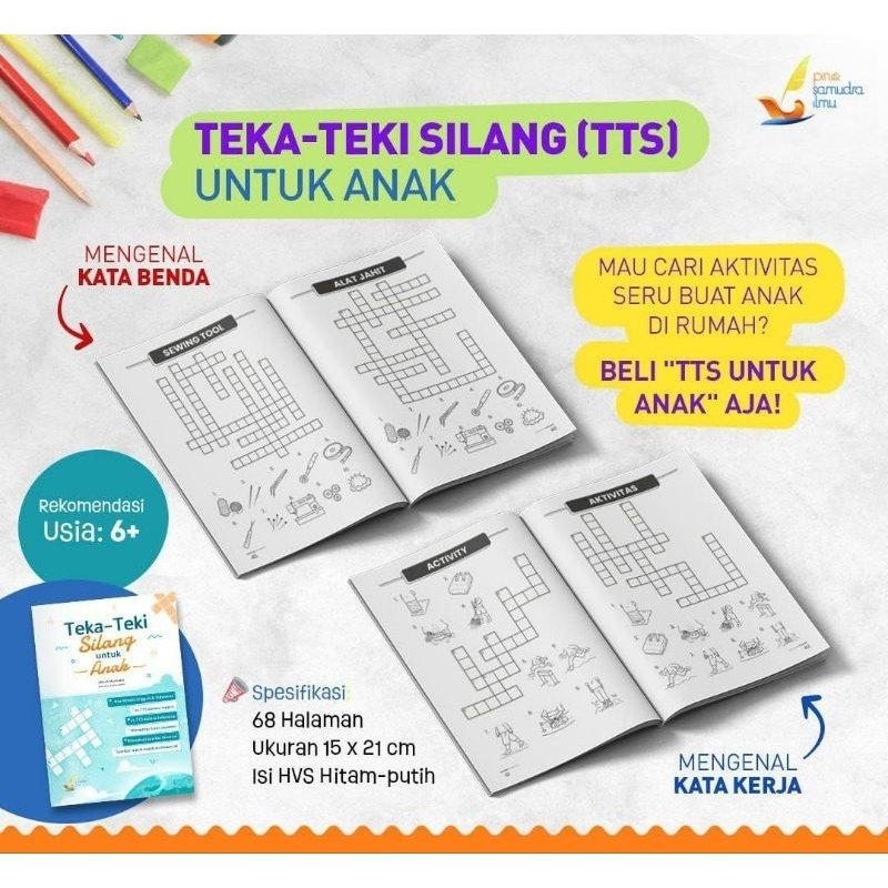 Teka Teki Silang TTS Untuk Anak Pinisi
