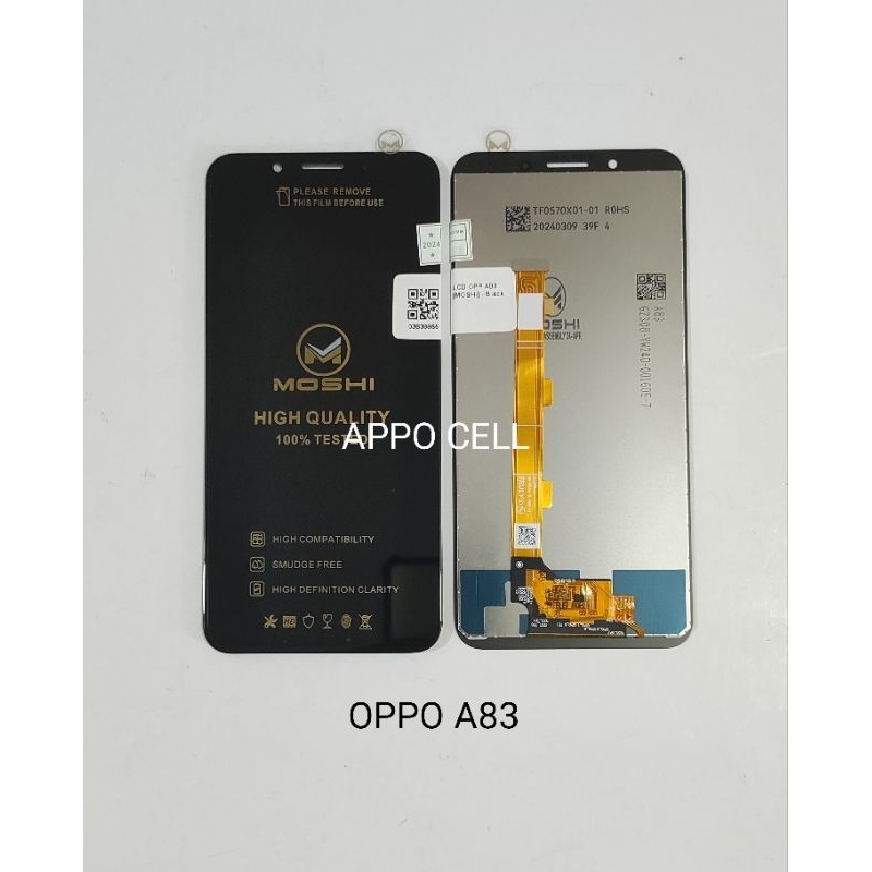LCD TOUCHSCREEN OPPO A83 - BLACK / WHITE