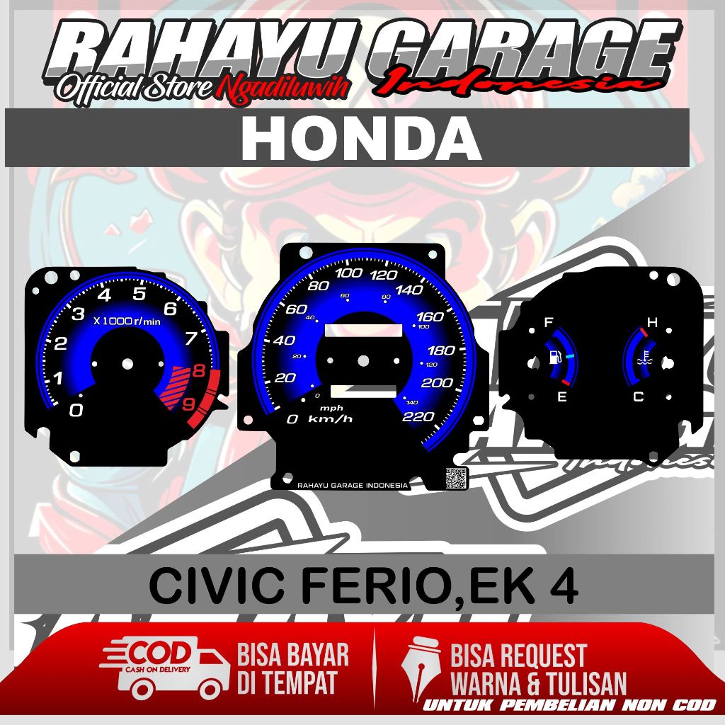 PANEL SPIDO METER CIVIC FERIO PANEL SPIDO CIVIC FERIO