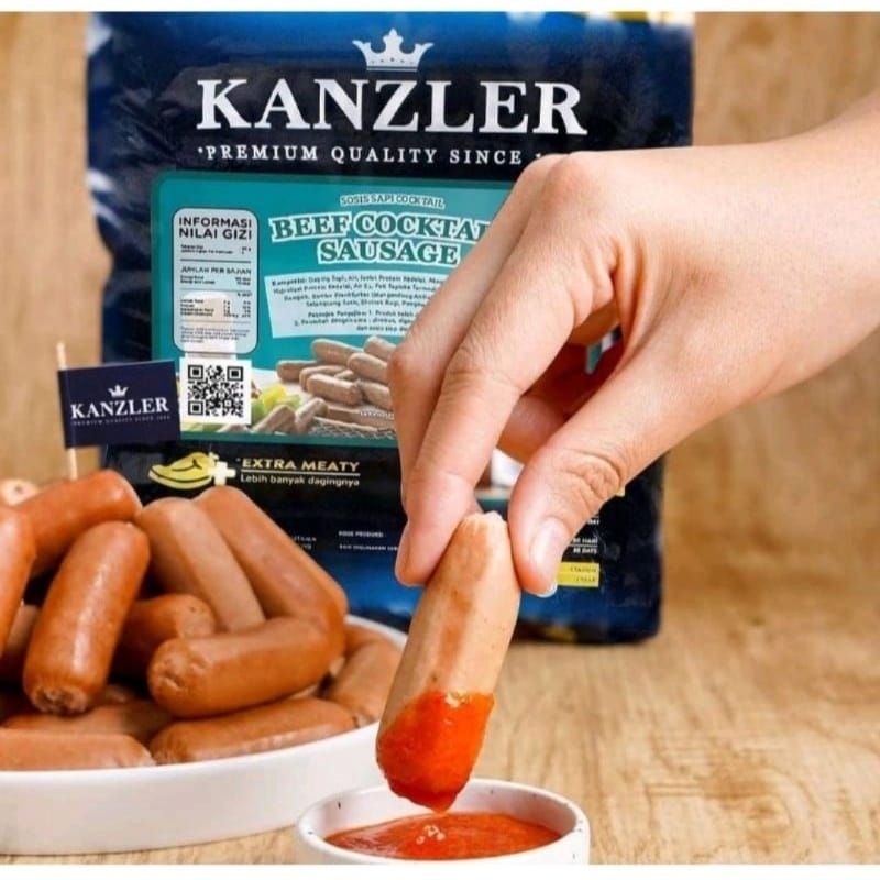 

Kanzler Beef Cocktail Sausage Original 250gr