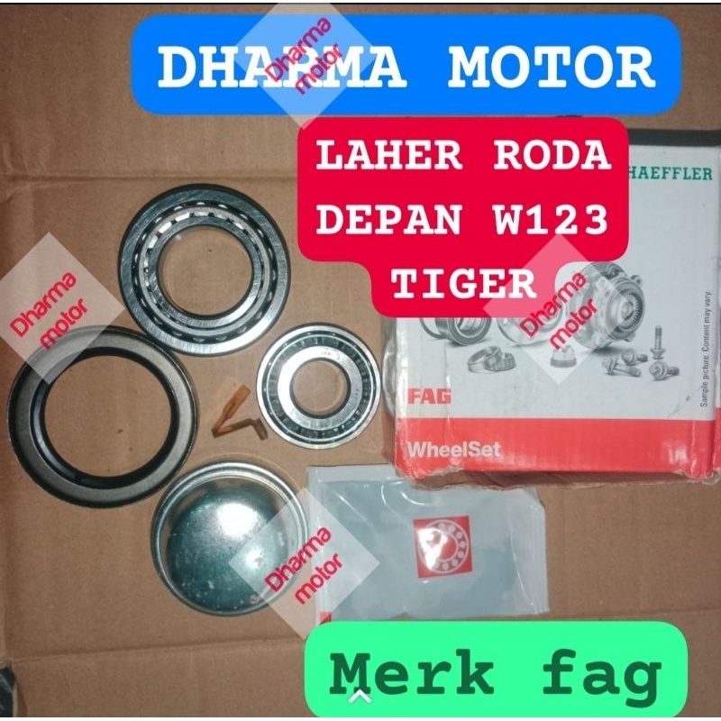 LAHER RODA DEPAN W123 TIGER .BEARING RODA MERK FAG GERMANY MERCEDES BENZDHARMA MOTOR