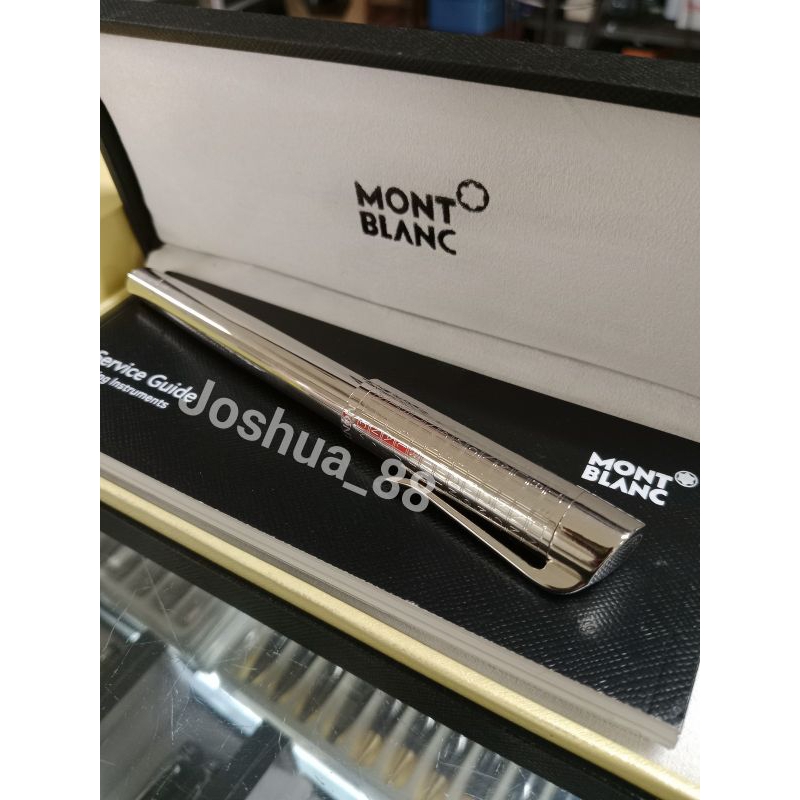 

Pulpen Mewah Mont Blanc RB/Sign Pen Silver Combi Super Premium