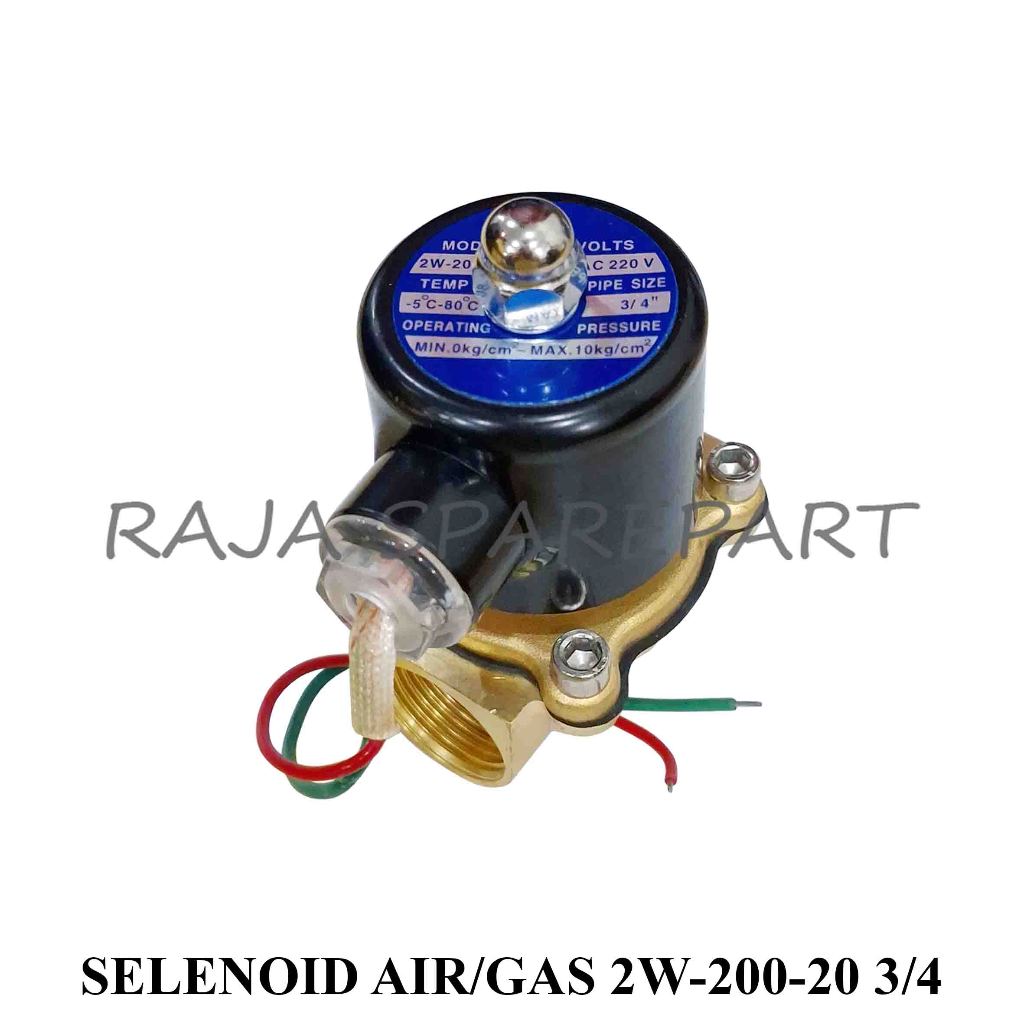 Chicorashop1 Svt3/4 Electric Selenoid Valve / Selenoid Gas Valve Kuningan / Selenoid Air/Gas