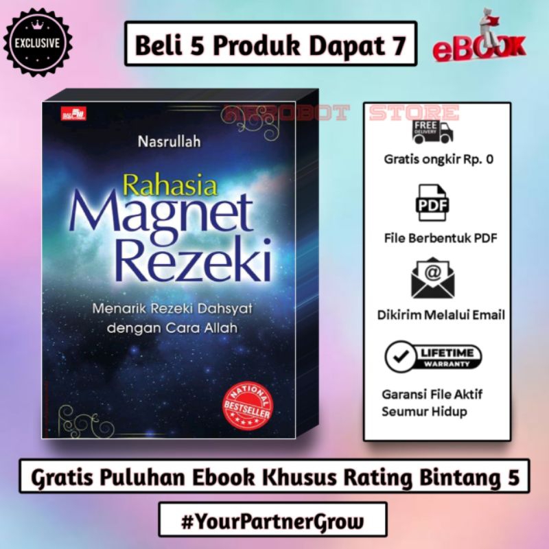 

[E099] RAHASIA MAGNET REZEKI | BEST SELLER