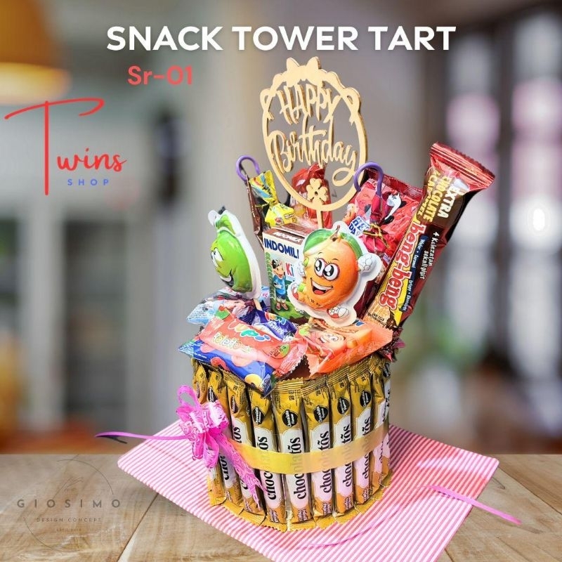 

Snack tower, Snack cake (sr-01)