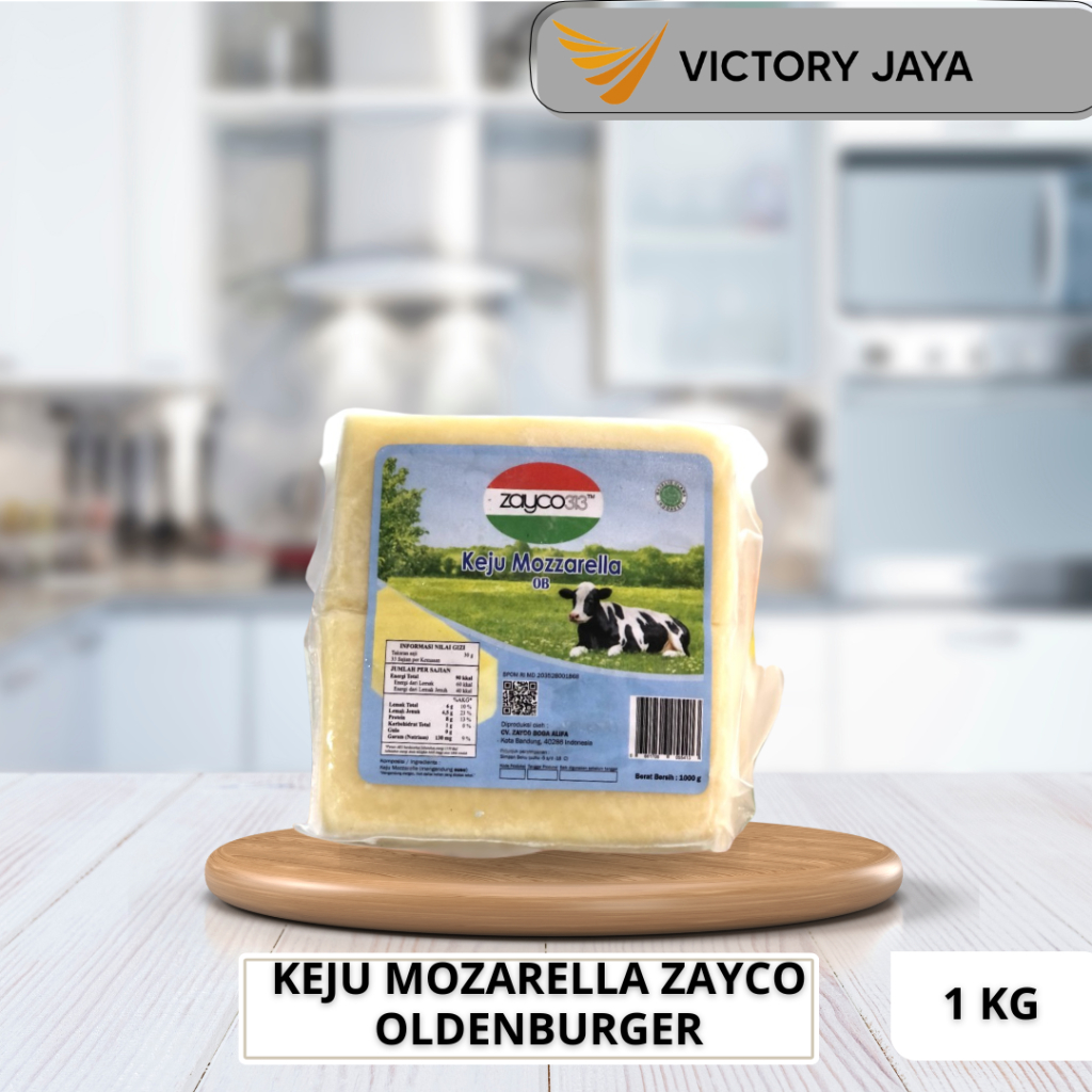 

(BIRU) ZAYCO MOZZARELLA OB (OldenBurger) 1 KG