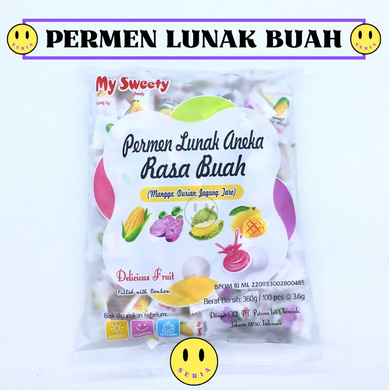 

RB Permen Lunak My Sweet Aneka Rasa Buah Segar