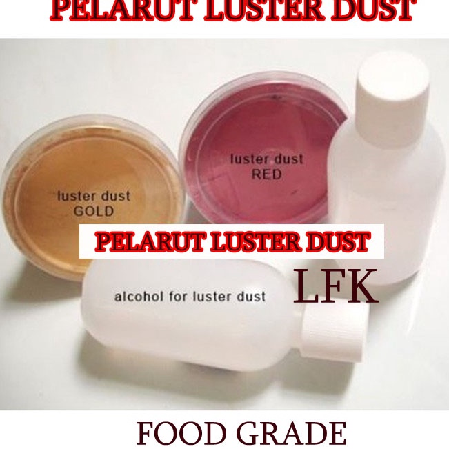 

Ready PELARUT LUSTER DUST 96 35ML PGA LEMON EXTRAC CAKE KUE MAKAN EDIBLE LUSTER DUST LUSTER FOOD BAKERY EMAS PERAK R36