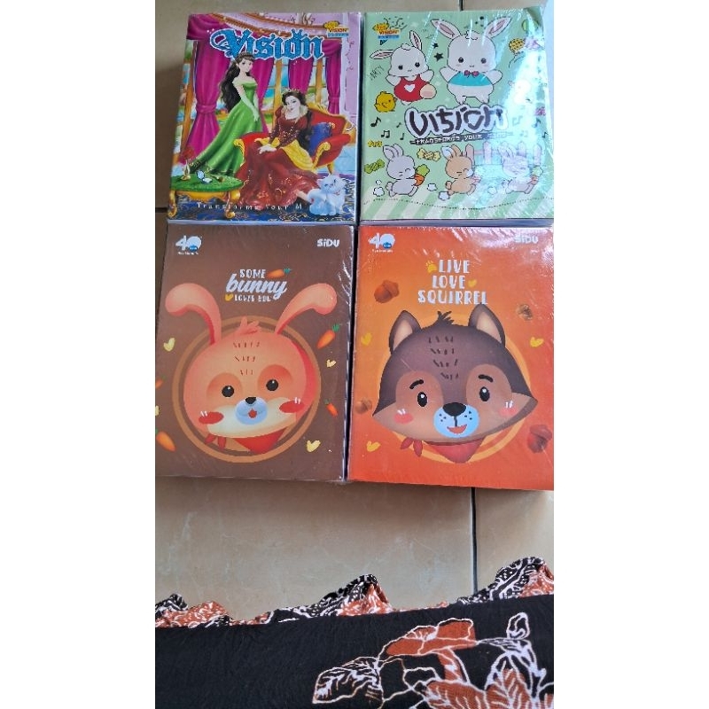 

Buku Tulis Sidu dan Vision isi 58 lembar