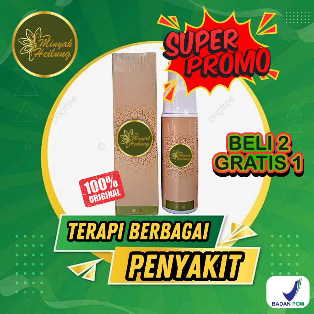 Heilung Oil Herbal Oles Ampuh Serbaguna Terbukti Sembuhkan