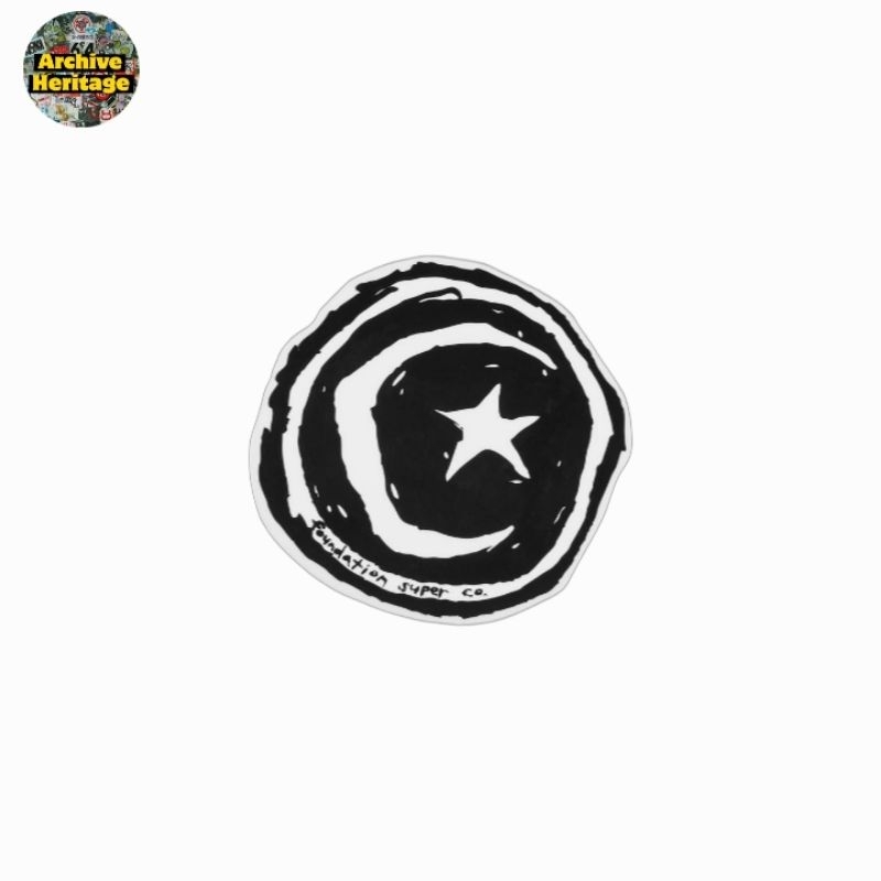 

sticker Foundation super co skateboard clothing brand apparel stiker