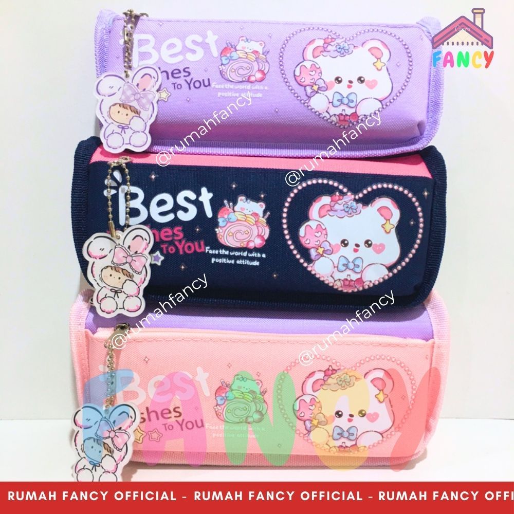 

Tempat Pensil Sleting IMPORT + Gantungan 2 SLETING 7611 Astronot / 7573 LUCKY / 7624 / 7647 Bear GIRL CUTE Premium Pensil Case Sekolah Anak Unik Lucu Murah