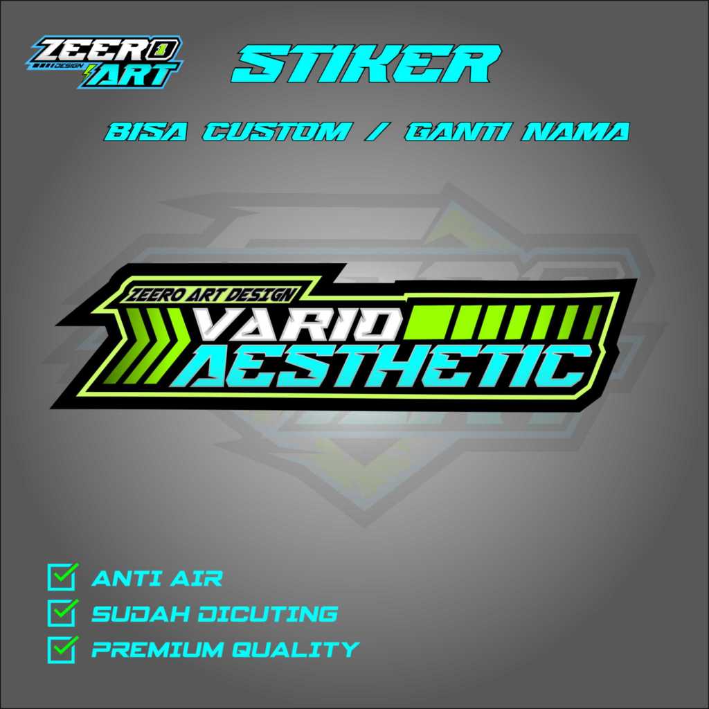 Stiker Racing Viral Vario aesthetic / Setiker / Sticker / stiker motor / motorcycle / aksesoris moto