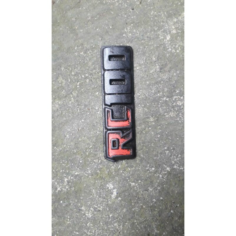 emblem box aki suzuki rc100 rc 100 origina
