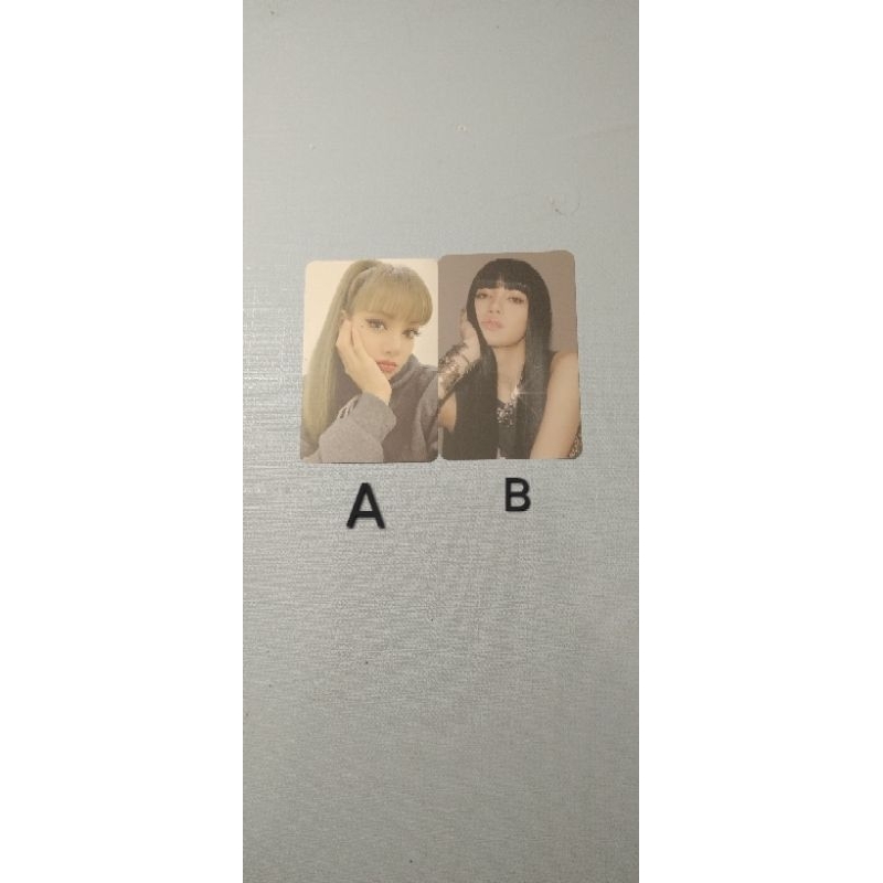 photocard lisa official