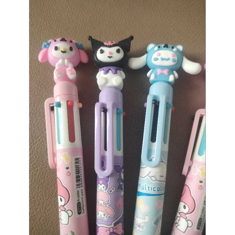 

Bolpen 6 warna Sanrio