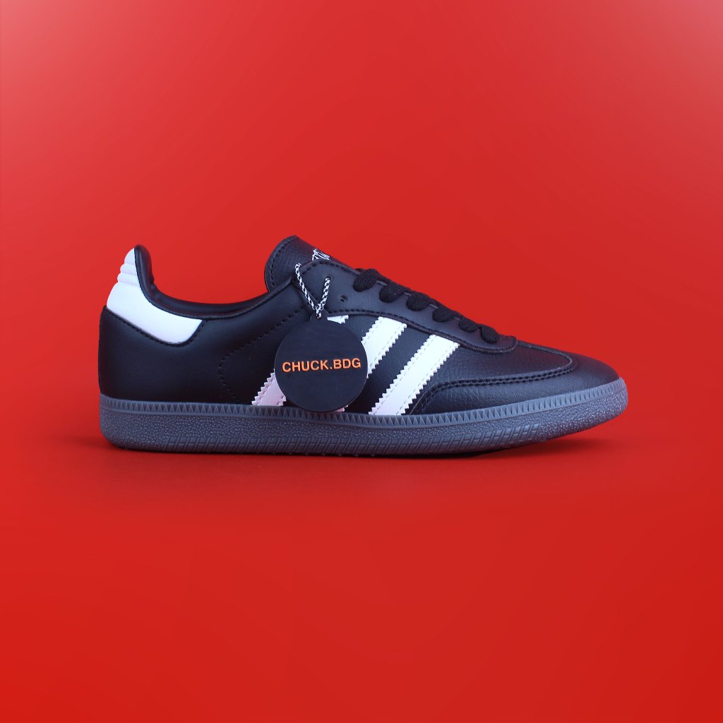 Sepatu Sneakers Samba Fucking Awesome Jason Dill Black 100% Original