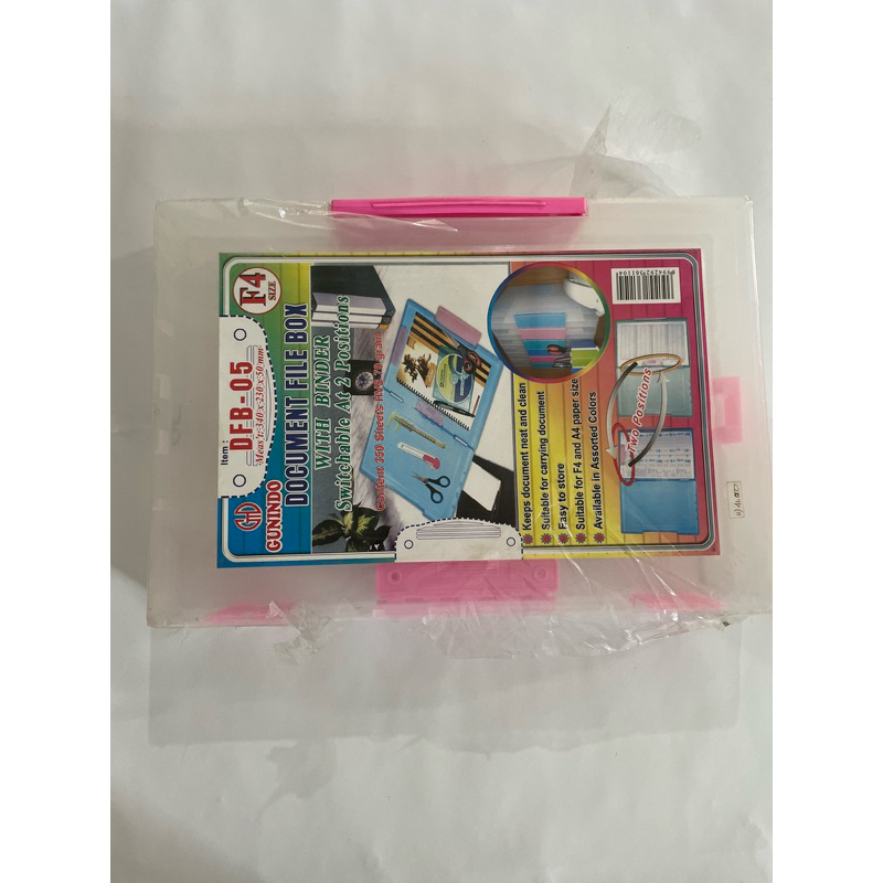 

DOCUMENT FILE CASE F4