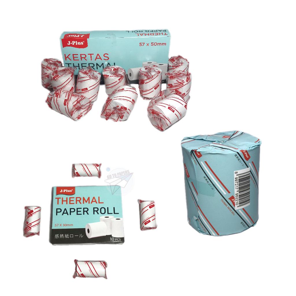 

JPLUS - Kertas Thermal Paper Roll Putih - Per ROLL