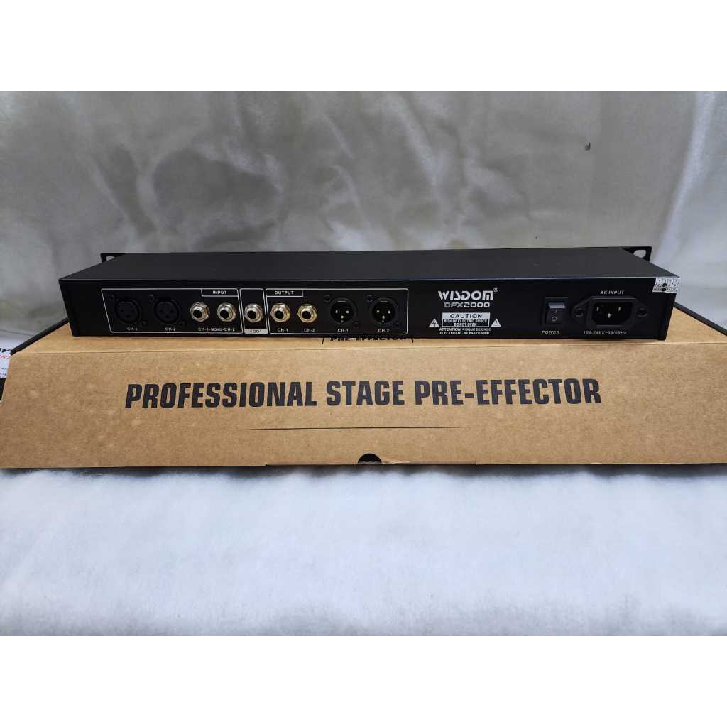 Efek Vocal Wisdom DFX 2000 DFX2000 ORIGINAL WISDOM