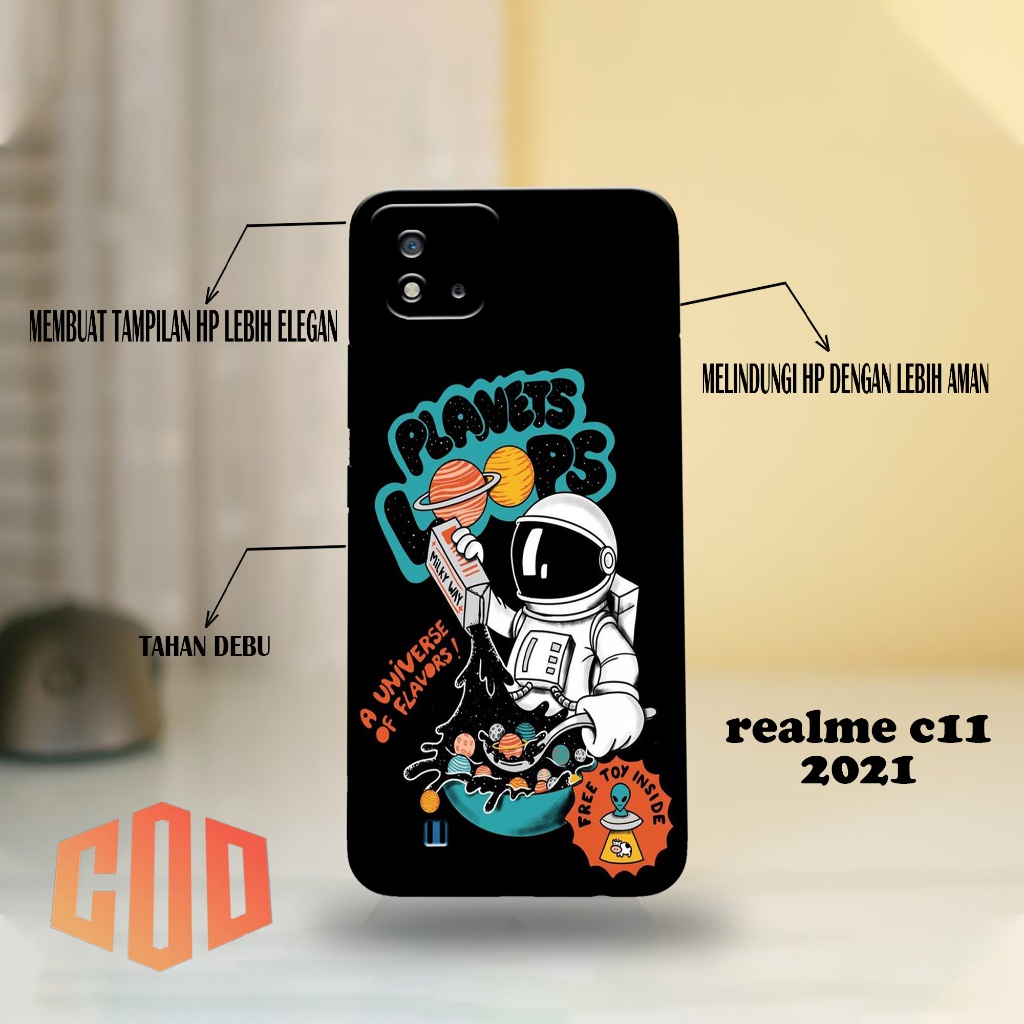 REALME C11 2021 - Softcase REALME C11 2021 - Case Pro Camera REALME C11 2021  - ASTRONOT Case - Casi