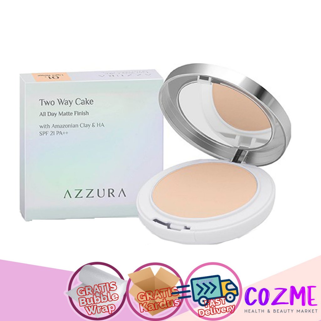 NEW AZZURA All Day Matte Finish Two Way Cake SPF 21PA++