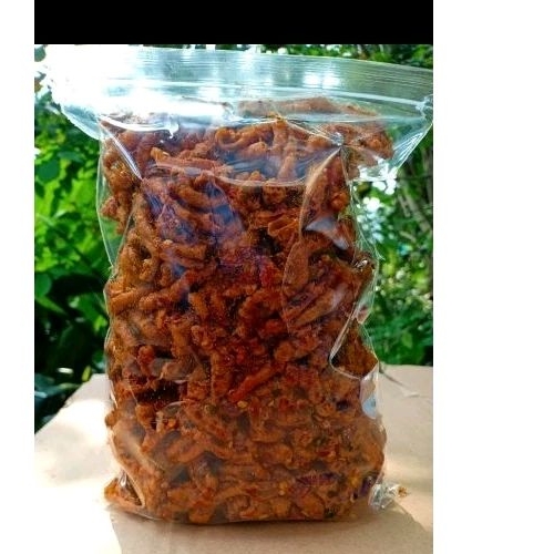 

kripik usus daun jeruk isi 150 gram