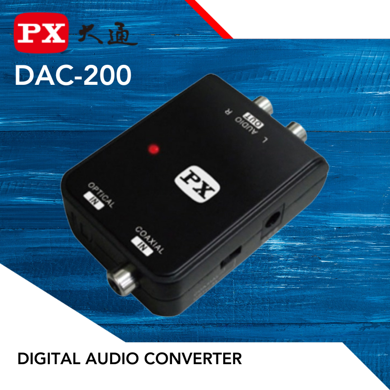 DAC PX DAC-200 Digital Audio Converter DAC 200