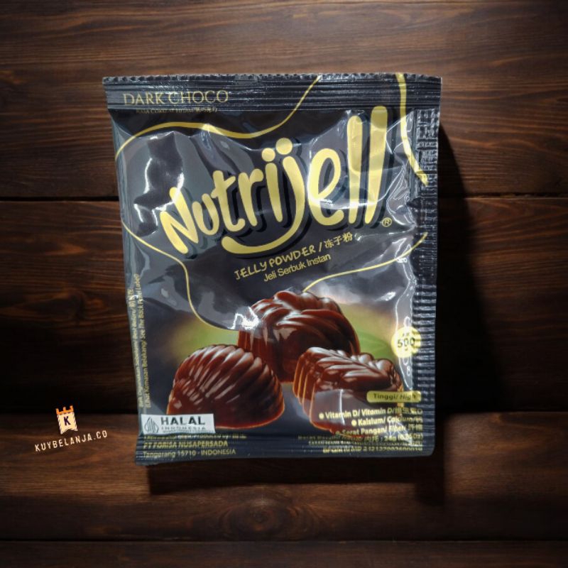 

Nutrijell Jelly Powder Dark Choco 24g