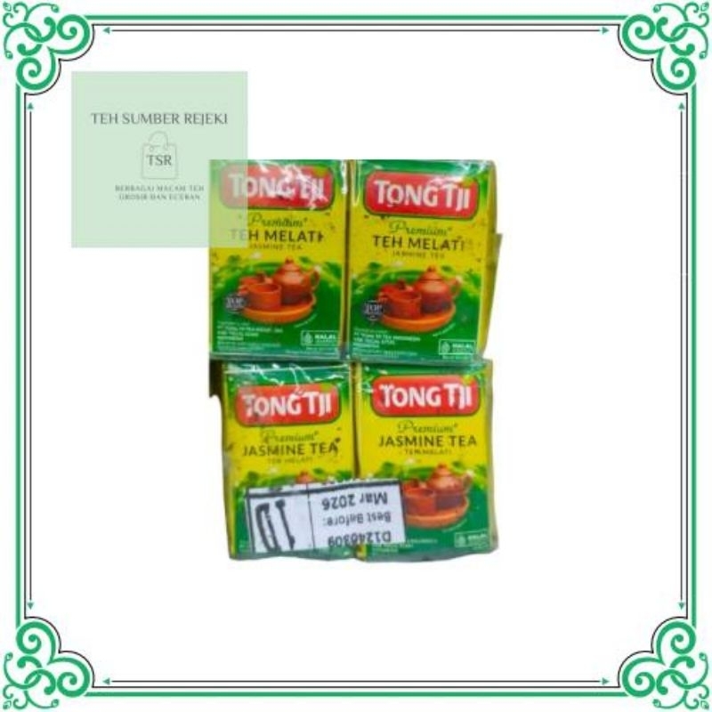 

TONG TJI PREMIUM JASMINE TEA 9 GRAM ISI 10 PCS