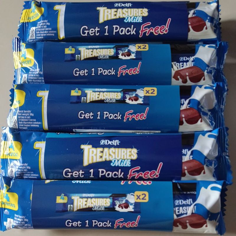 

Delfi Treasures Milk buy 1 get 1 (isi 2 pack)