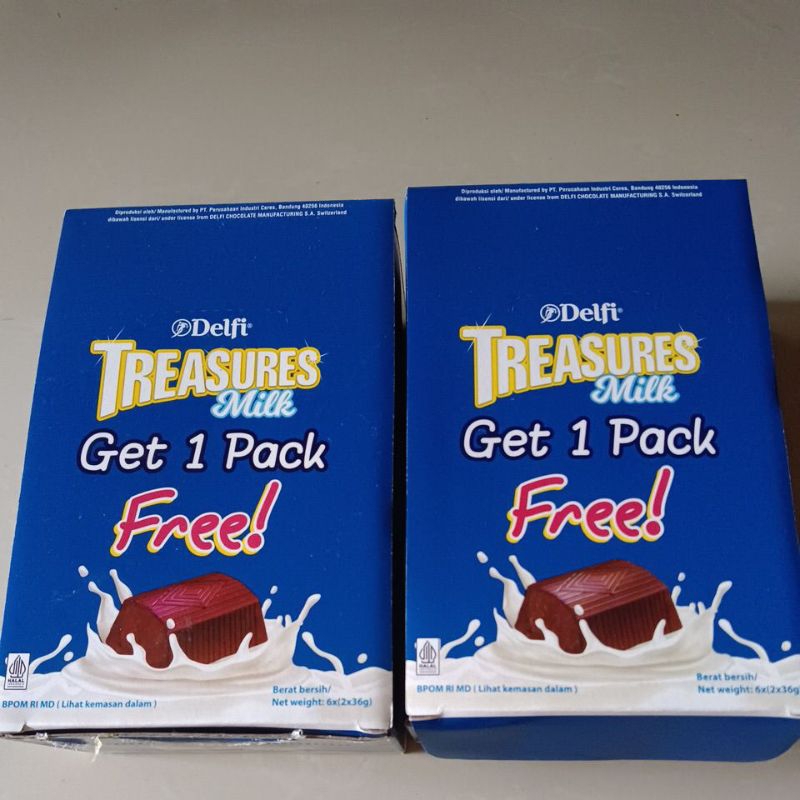 

Delfi Treasures 1 box (6*2*36gr)