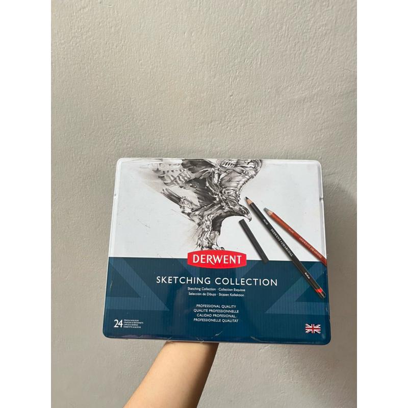 

Derwent Sketching Collection Pencil 24 Metal Tin Drawing (BRAND NEW)