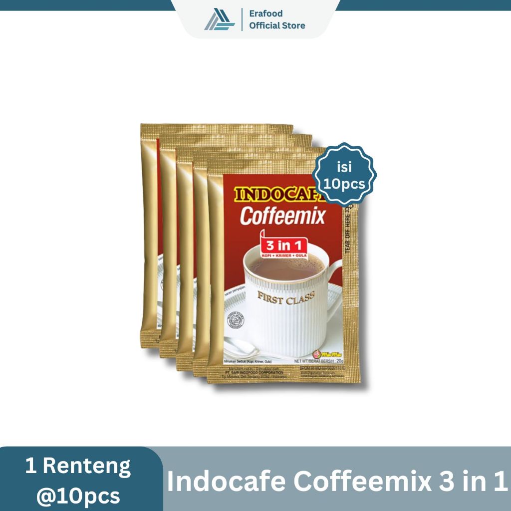 

INDOCAFE COFFEEMIX 3IN1 - 1 Pack @10pcs