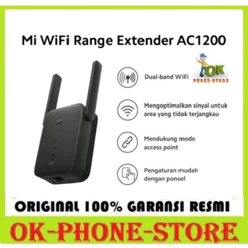 Mi Wifi Range Extender AC1200 & Wifi Range Extender Pro Garansi Resmi Xiaomi