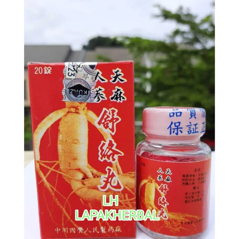 

gingseng merah kapsul herbal