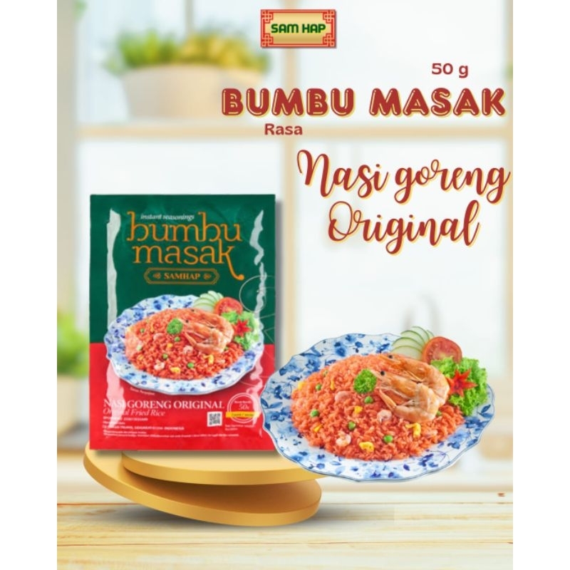 

SAMHAP bumbu masak nasi goreng samhap 50 gr
