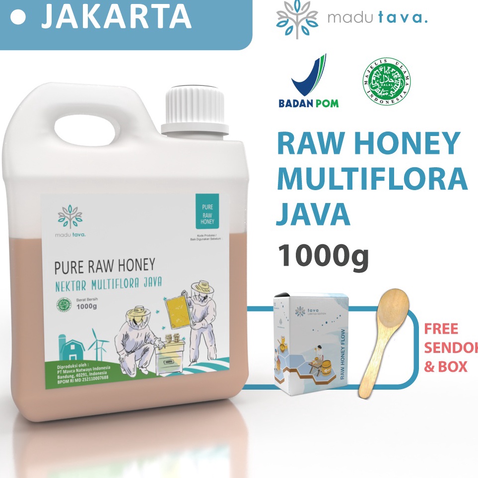 

fj Stock Banyak Madu Murni Asli Tava Nektar Multiflora Java 1kg Grade A 1 Alami Pure Natural Raw Honey A46