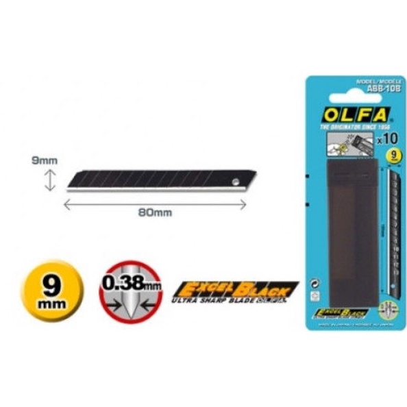 

OLFA ABB1B Refill Pisau Cutter 9mm 1pcspack Spare Blade ABB1 t U3I8