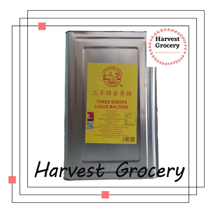 

Liquid Maltose Three Sheeps 25KG (ONLY KURIR INSTANT / SAMEDAY)