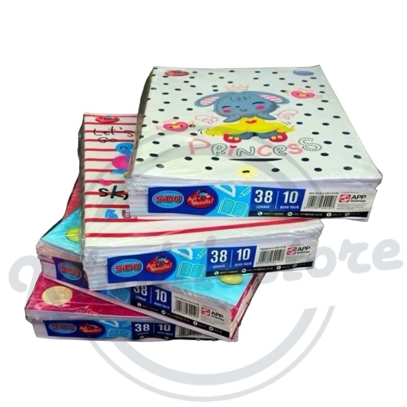

Buku Tulis Sidu 38 lembar isi 10 pcs