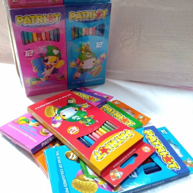 

PENSIL WARNA PATRIOT PANJANG b U2R7