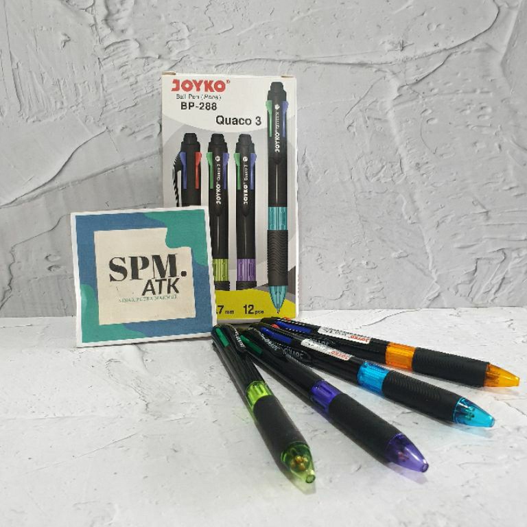 

Pen Joyko BP288 Quaco Pen 4 Warna b E7T2