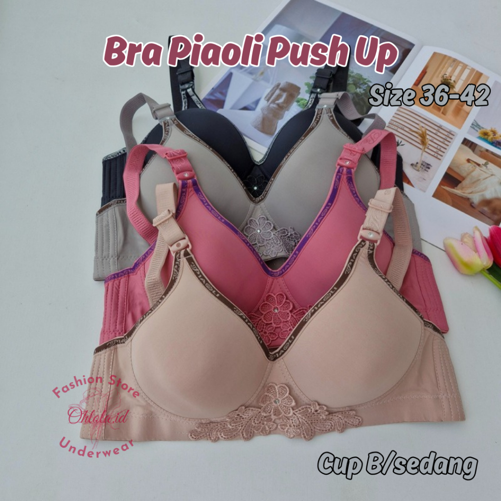 3 Pcs Bh Wanita Tanpa Kawat Sexy Bra Cewek Premium